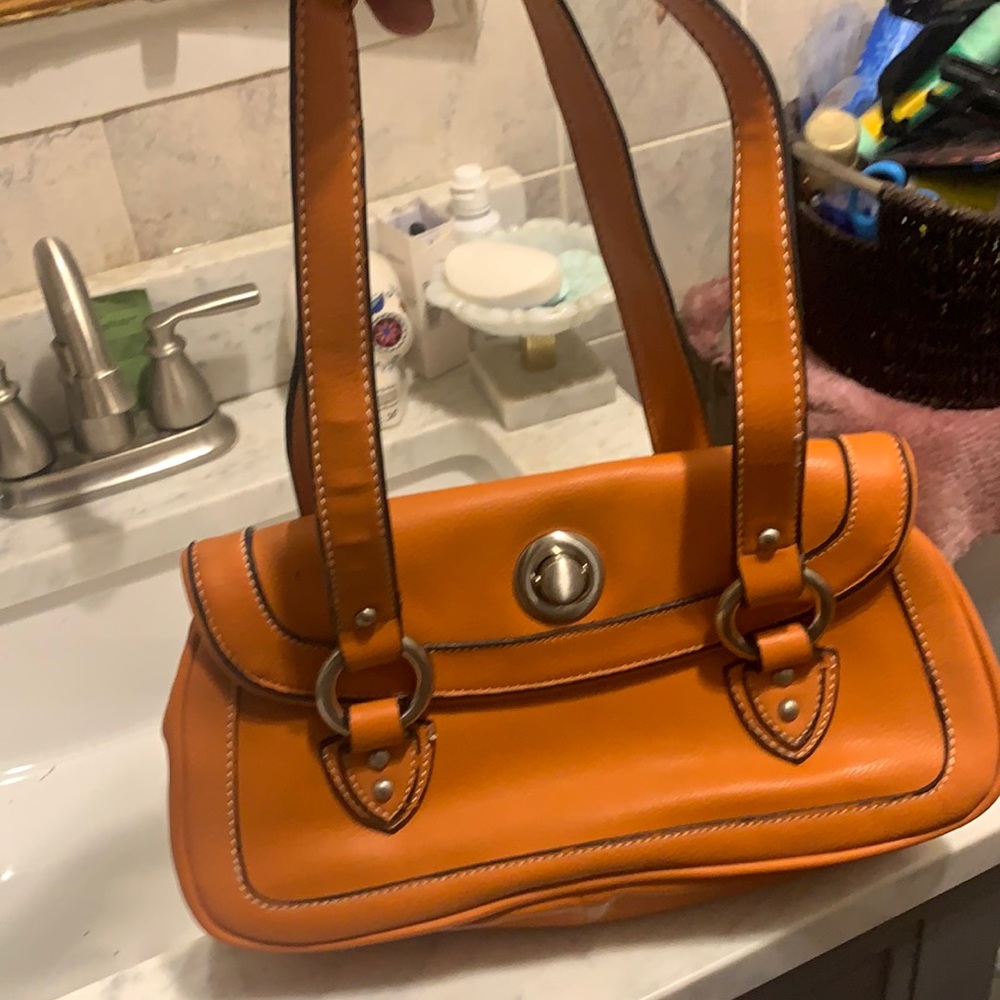 Orange purse